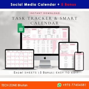 Social Media Calendar + Bonus