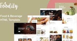 Foodily v1.0 β Food and Beverage WordPress Theme